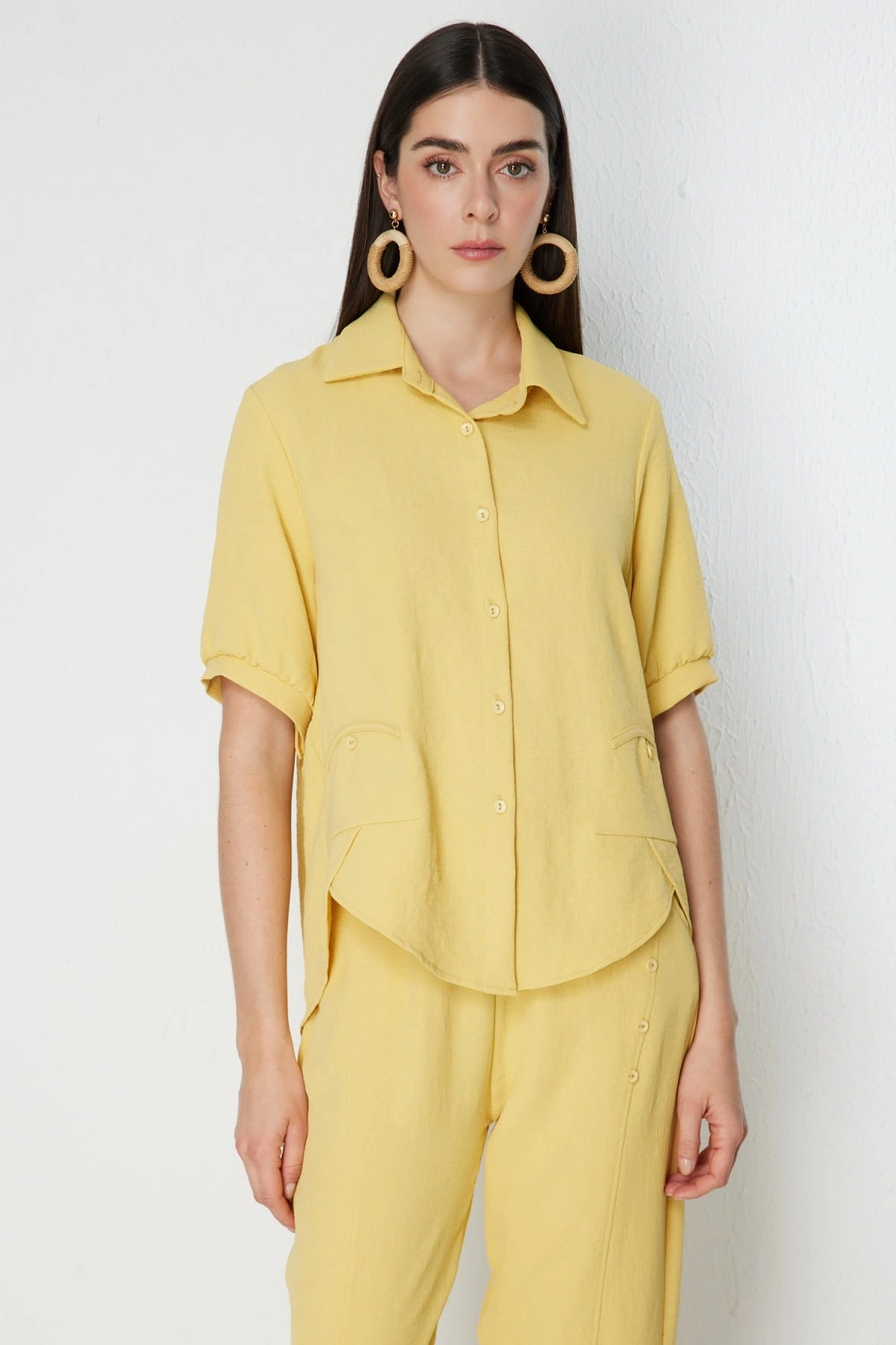 On Fashion Yarım Kol Gömlek 72338