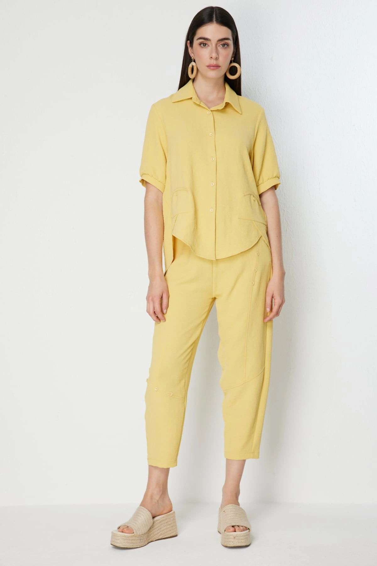 On Fashion Yarım Kol Gömlek 72338