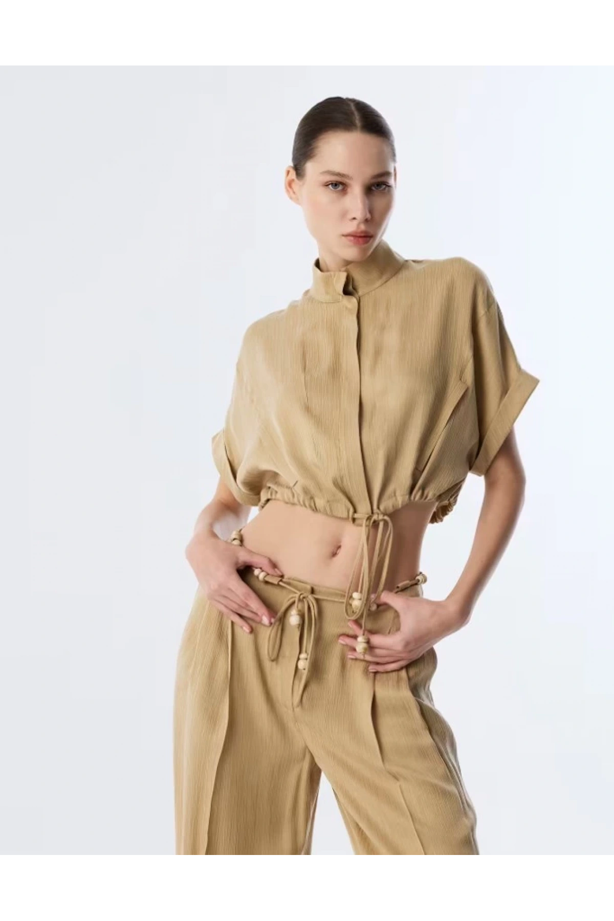 Twist Belden Bağlamalı Ceket TS1250005094