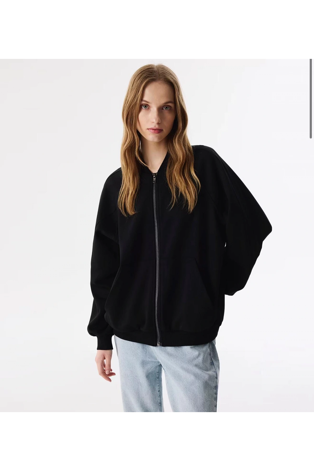 Twist Bomber Sweatshirt TS1250091029