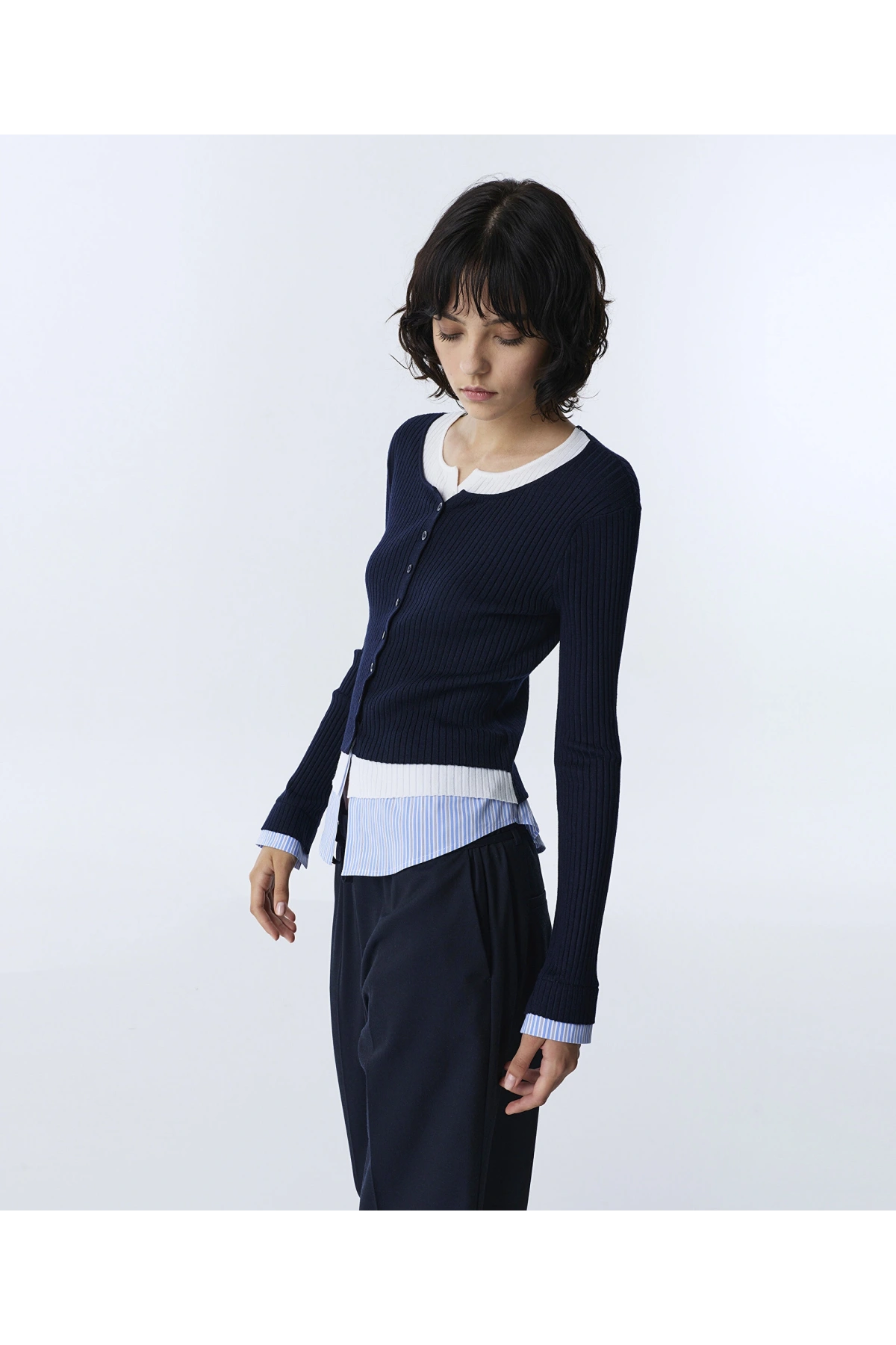 Twist Colorblock Hırka TW6260150121