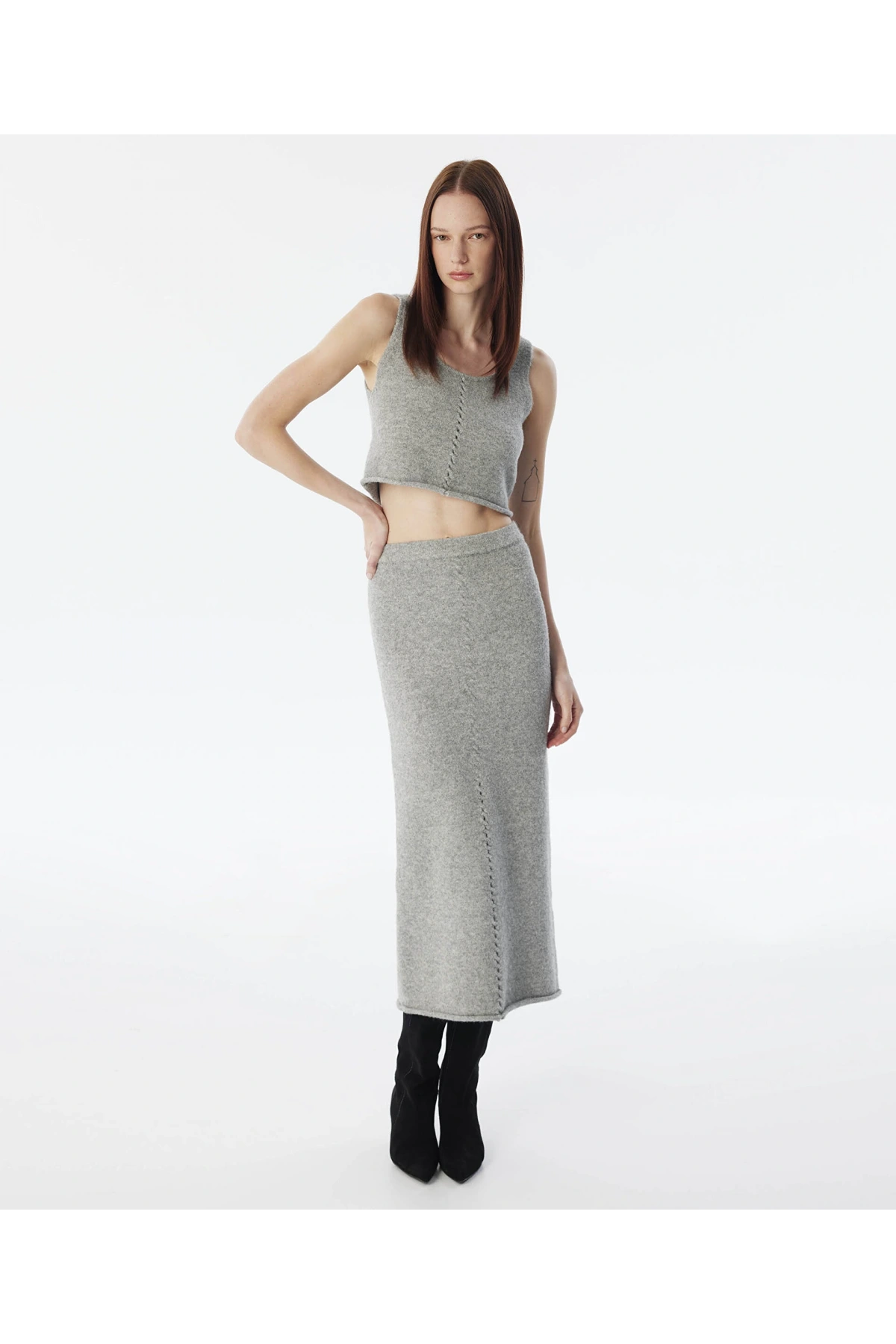 Twist Cutout Detaylı Triko TW6240050324
