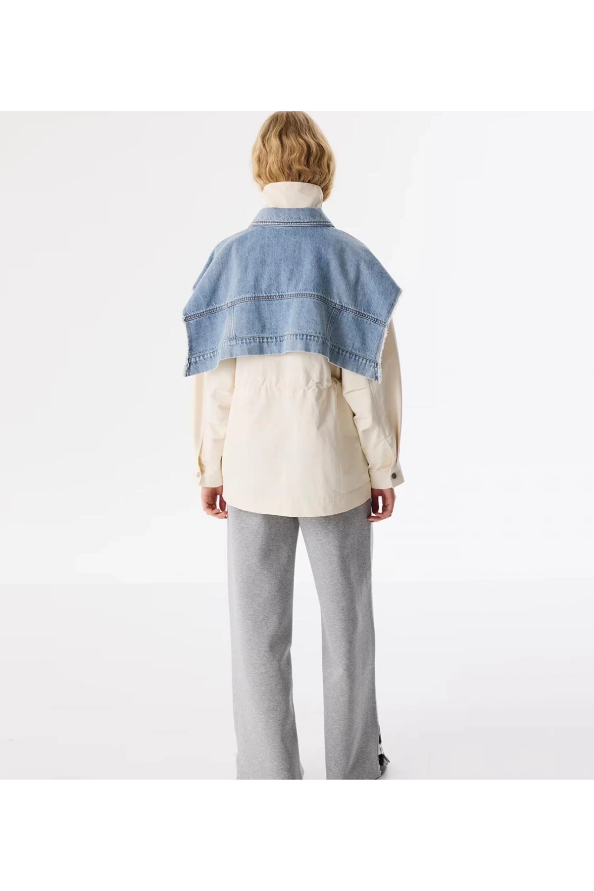 Twist Denim Mıx Trençkot TS1250012028