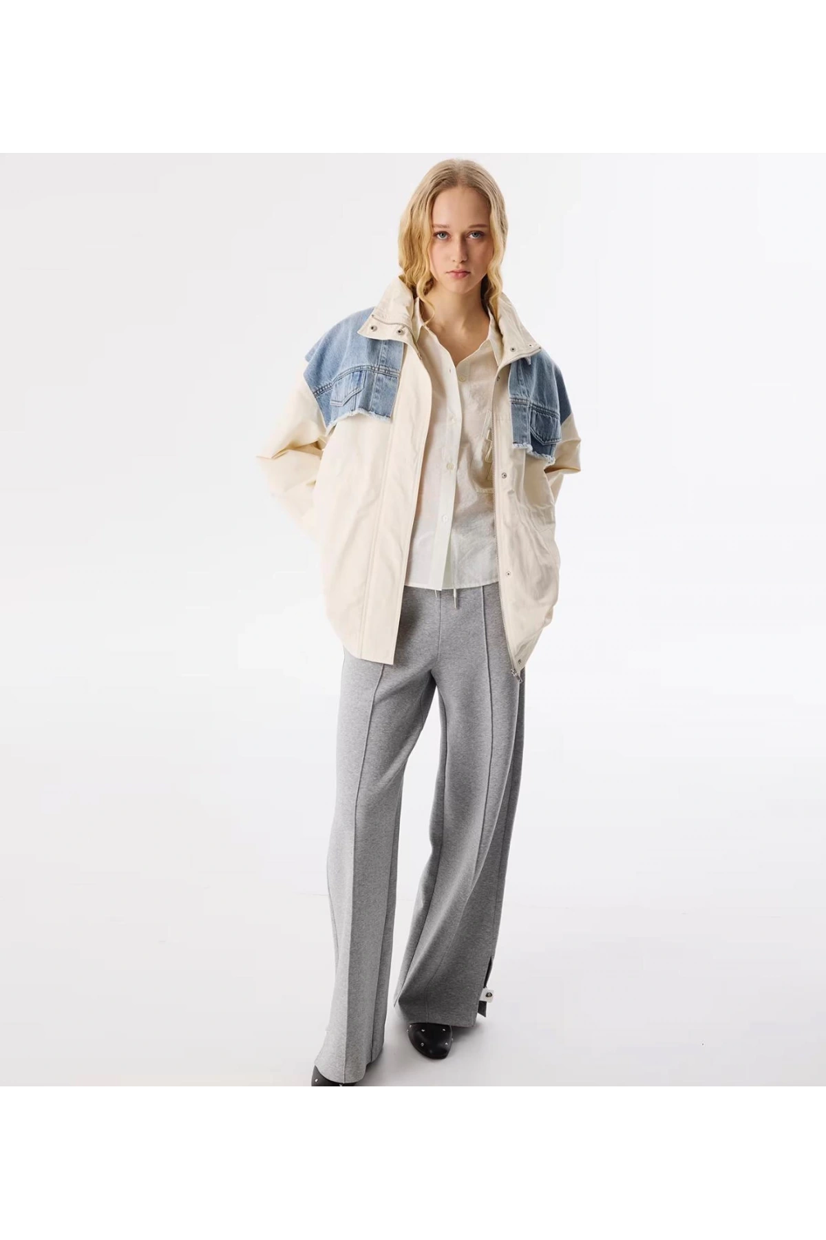 Twist Denim Mıx Trençkot TS1250012028