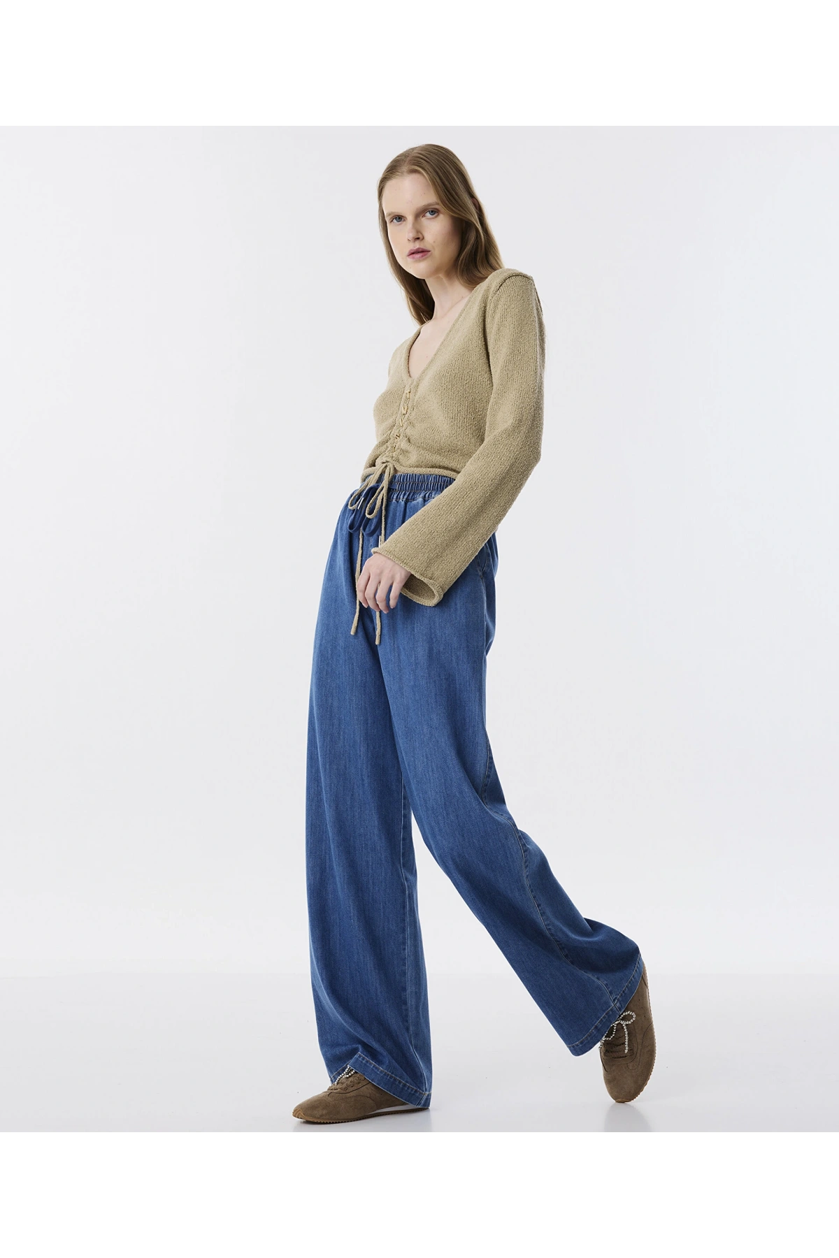 Twist Elastik Bel Jean Pantolon TW6250003131