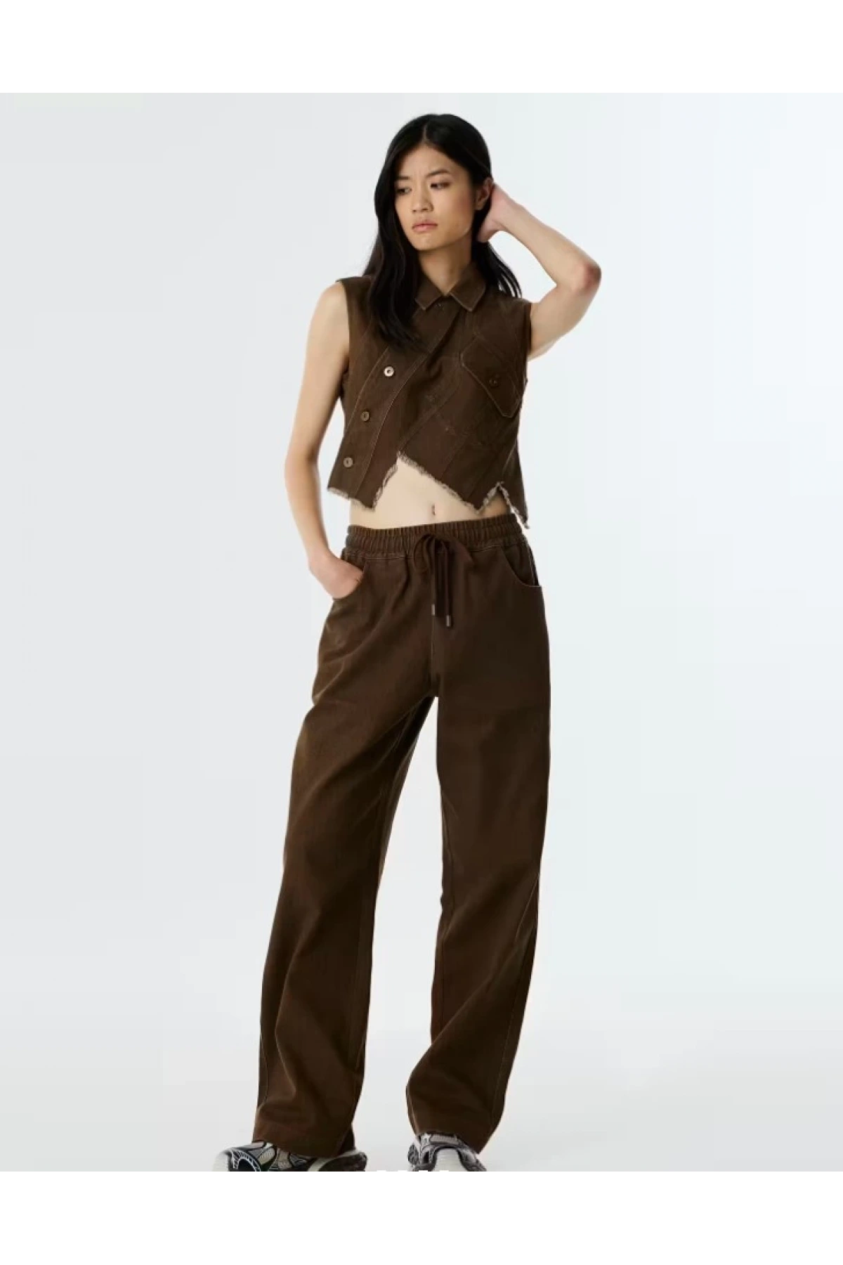 Twist Elastik Bel Non Denim Pantolon TW6250003086