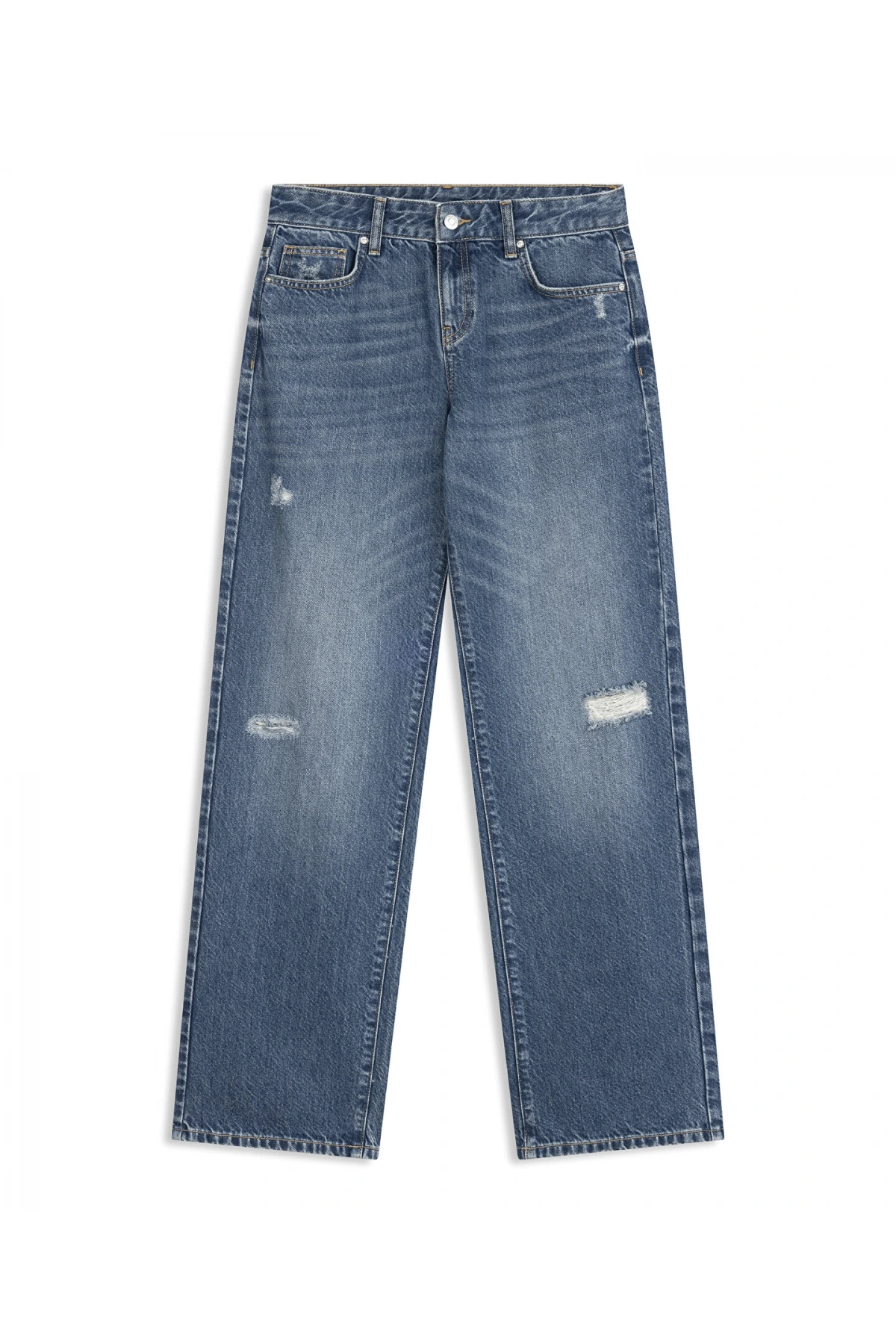 Twist Eskitme Efektli Jean Pantolon TS1260018037