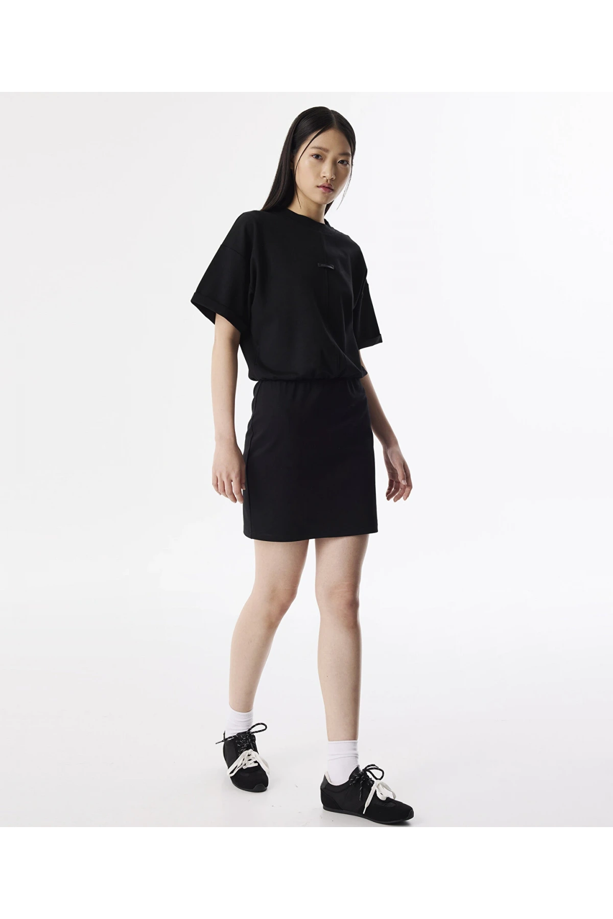 Twist Kadın Penye Siyah Elbise TS1250002179
