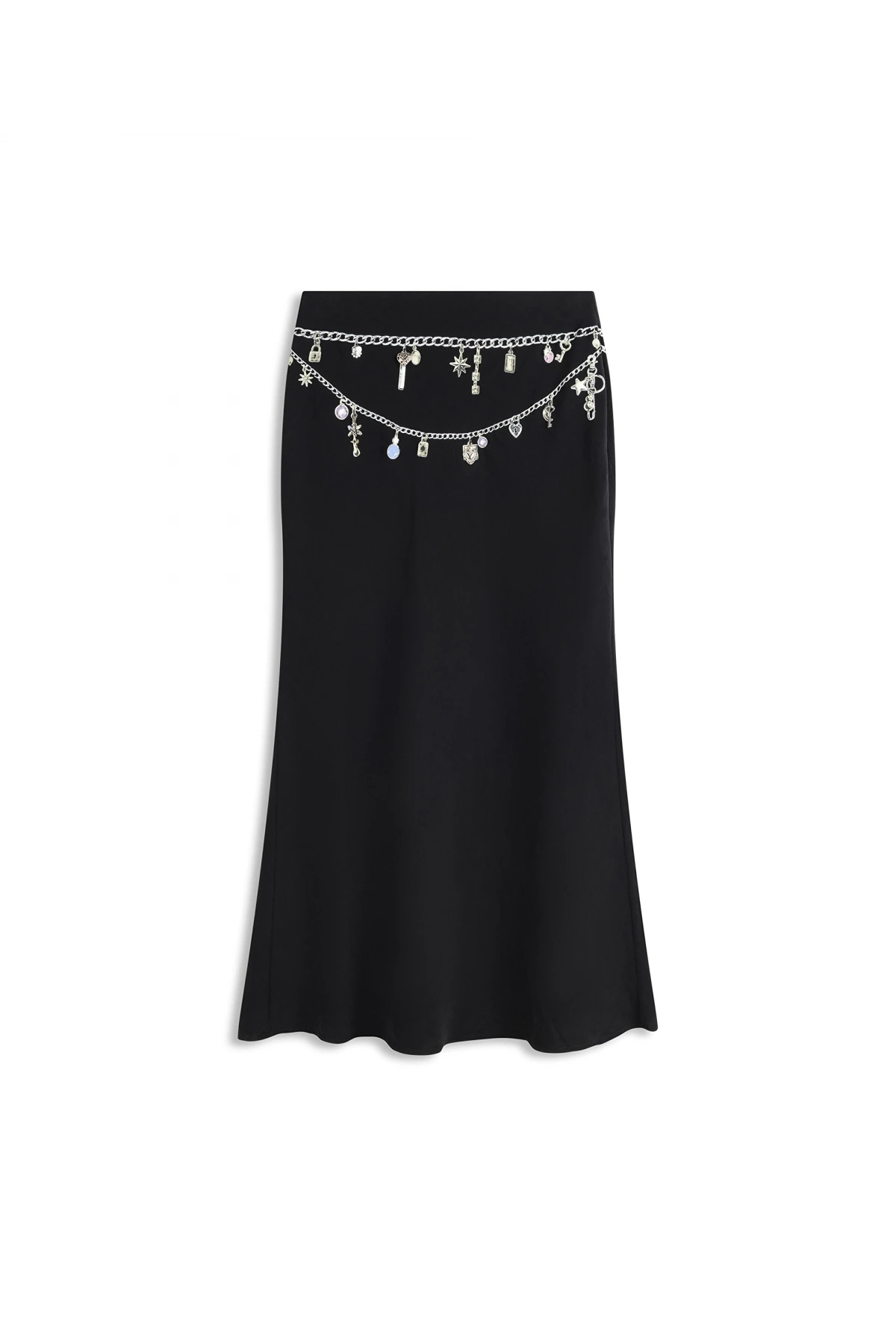 Twist Kemer Efektli Maksi Etek TS1260004076