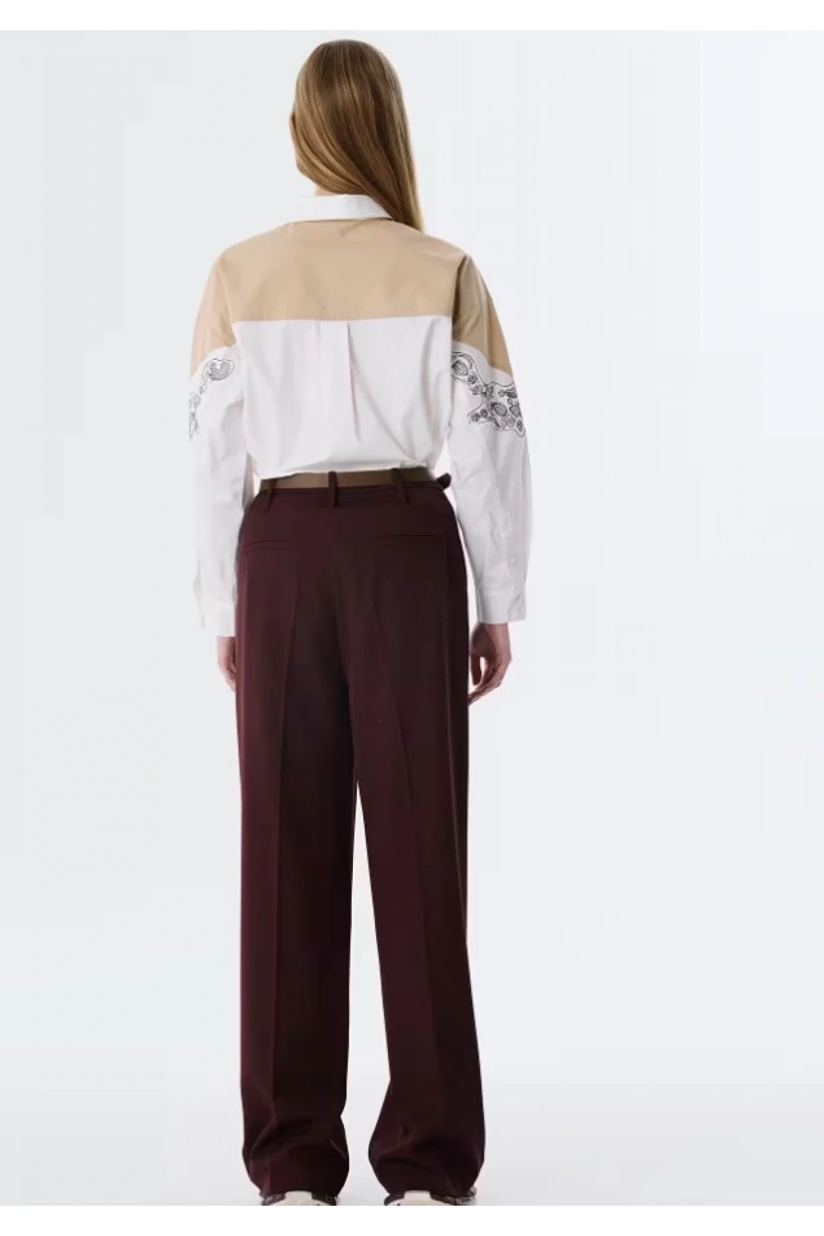 Twist Kemerli Wide Leg Pantolon TW6250003114