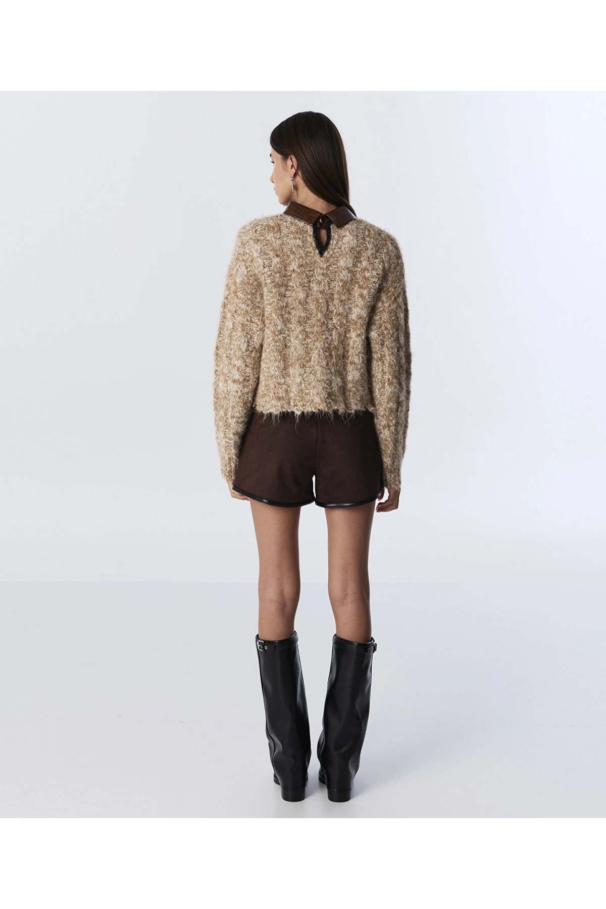 Twist Konstrat Yakalı Edge Kazak TW6250050445