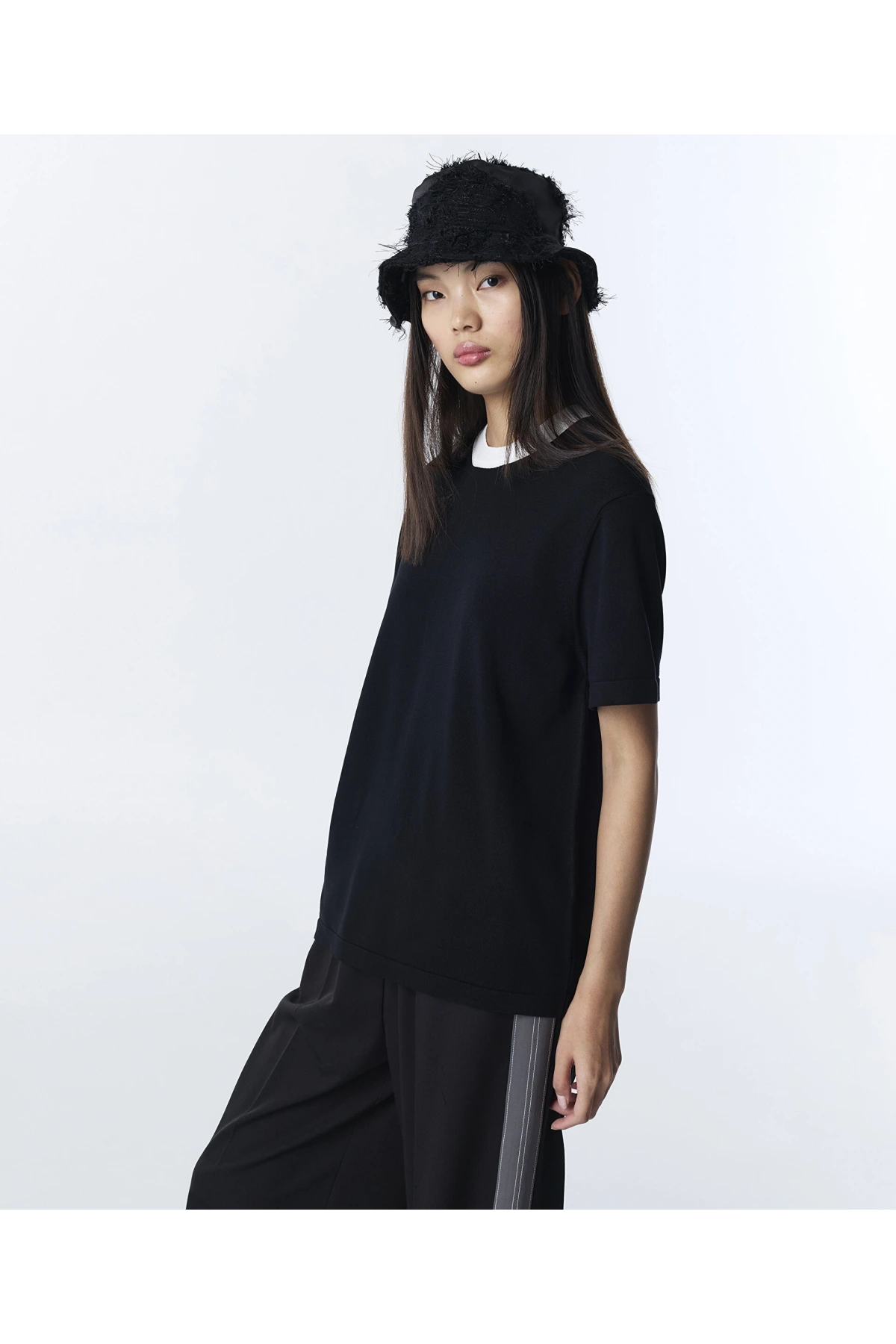 Twist Kontrasr Yaka Triko TS1260050065