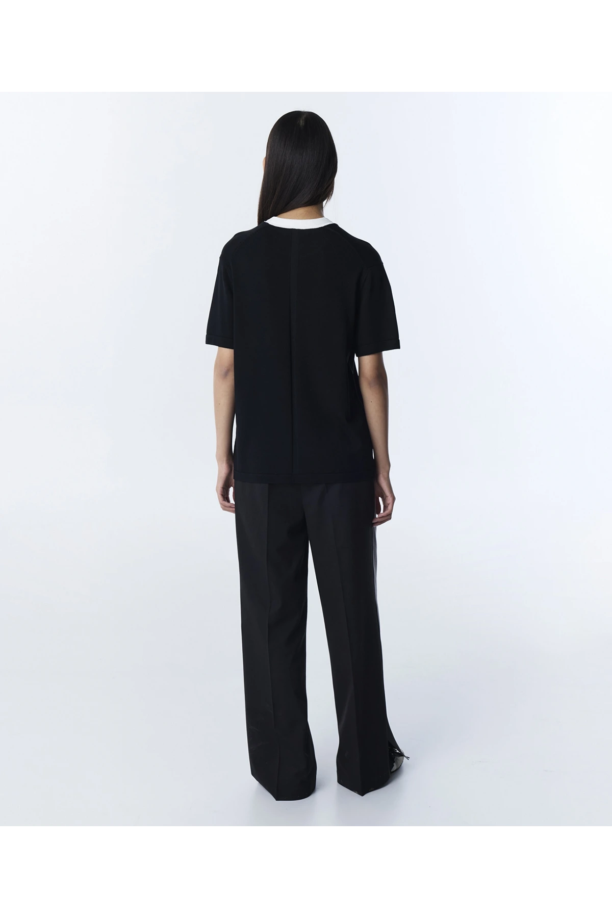 Twist Kontrasr Yaka Triko TS1260050065