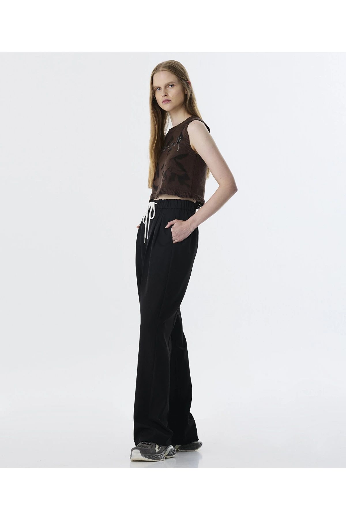 Twist Kontrast Kordonlu Pantolon TW6250003129