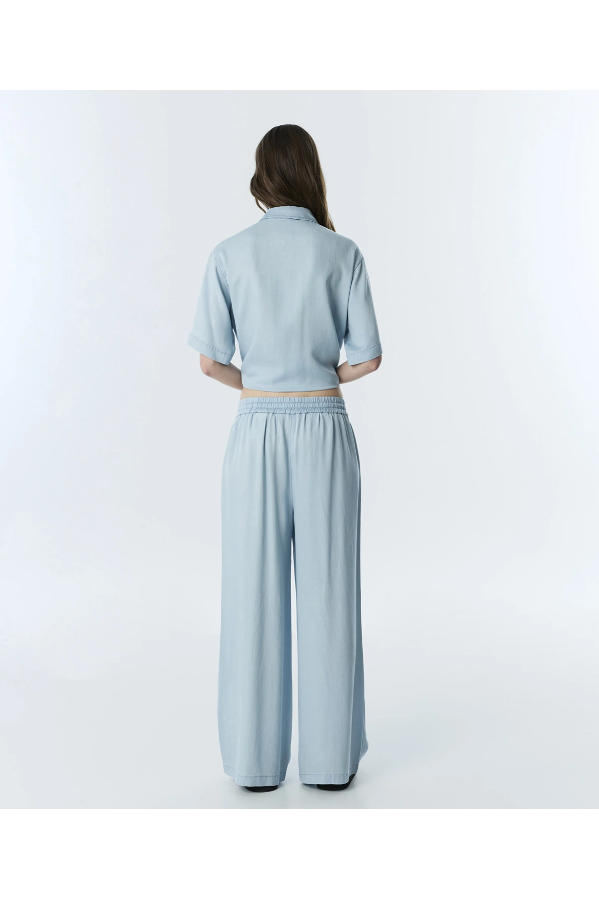 Twist Kontrast Kordonlu WideLeg Pantolon TS1260003260