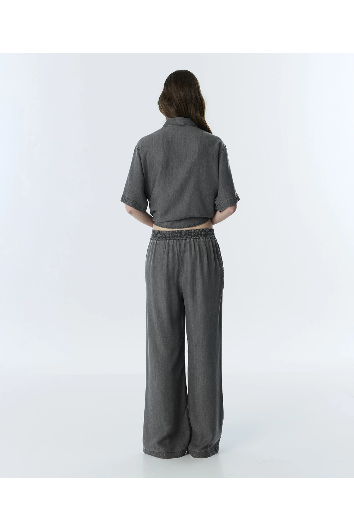 Twist Kontrast Kordonlu WideLeg Pantolon TS1260003260