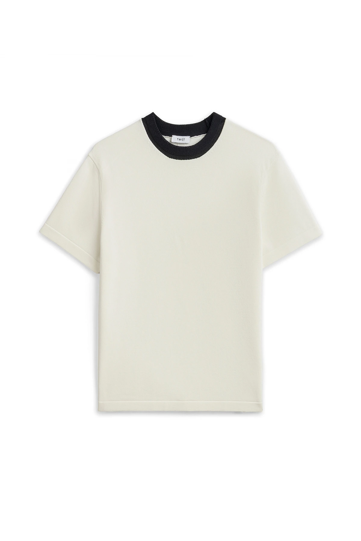 Twist Kontrast Yaka Triko TS1260050065