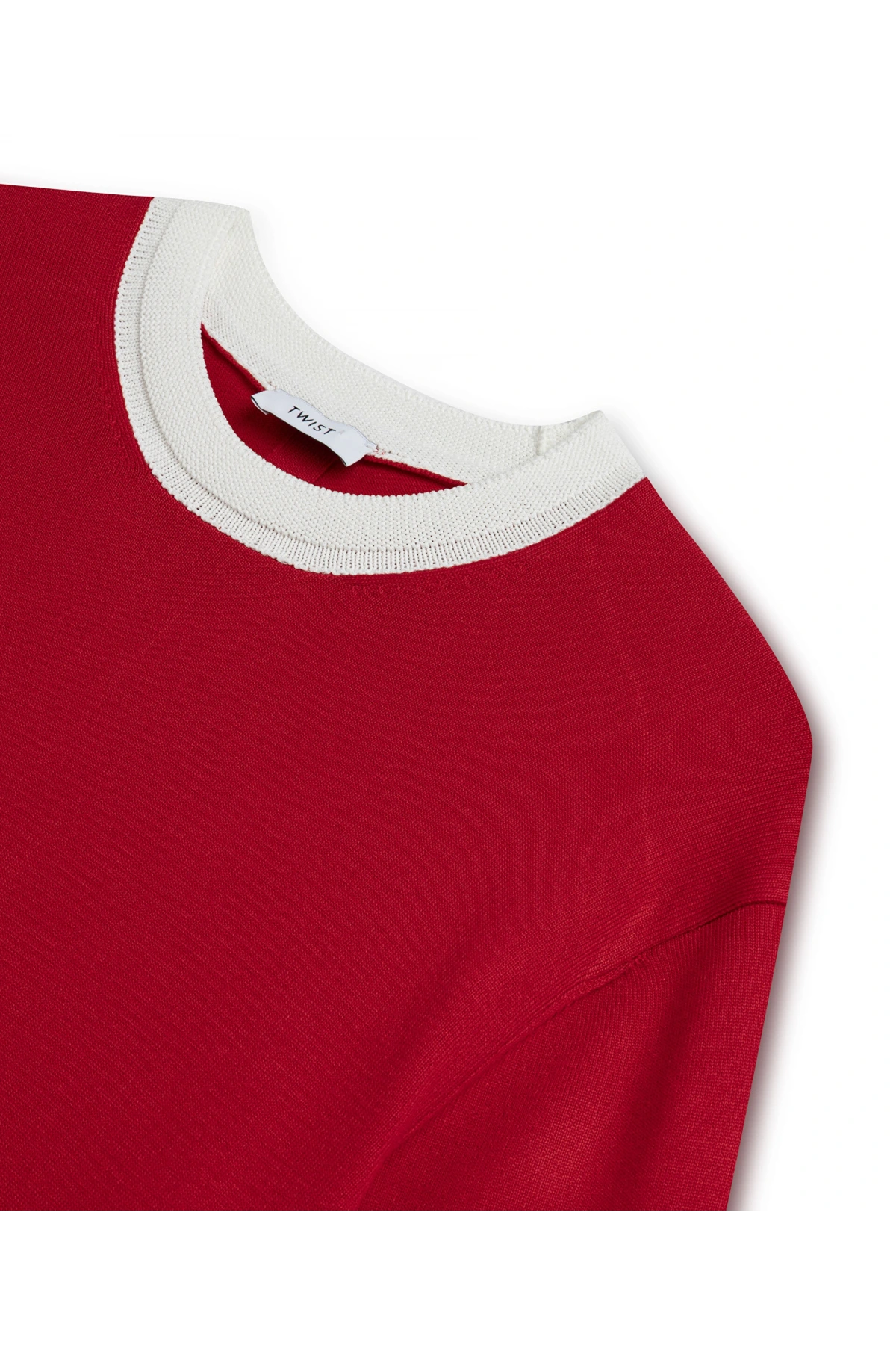 Twist Kontrast Yaka Triko TS1260050065