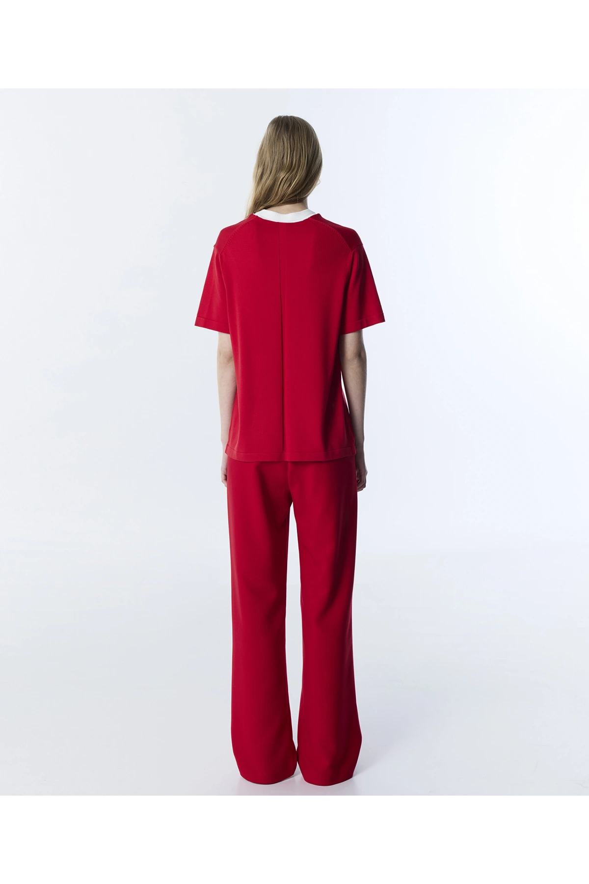 Twist Kontrast Yaka Triko TS1260050065