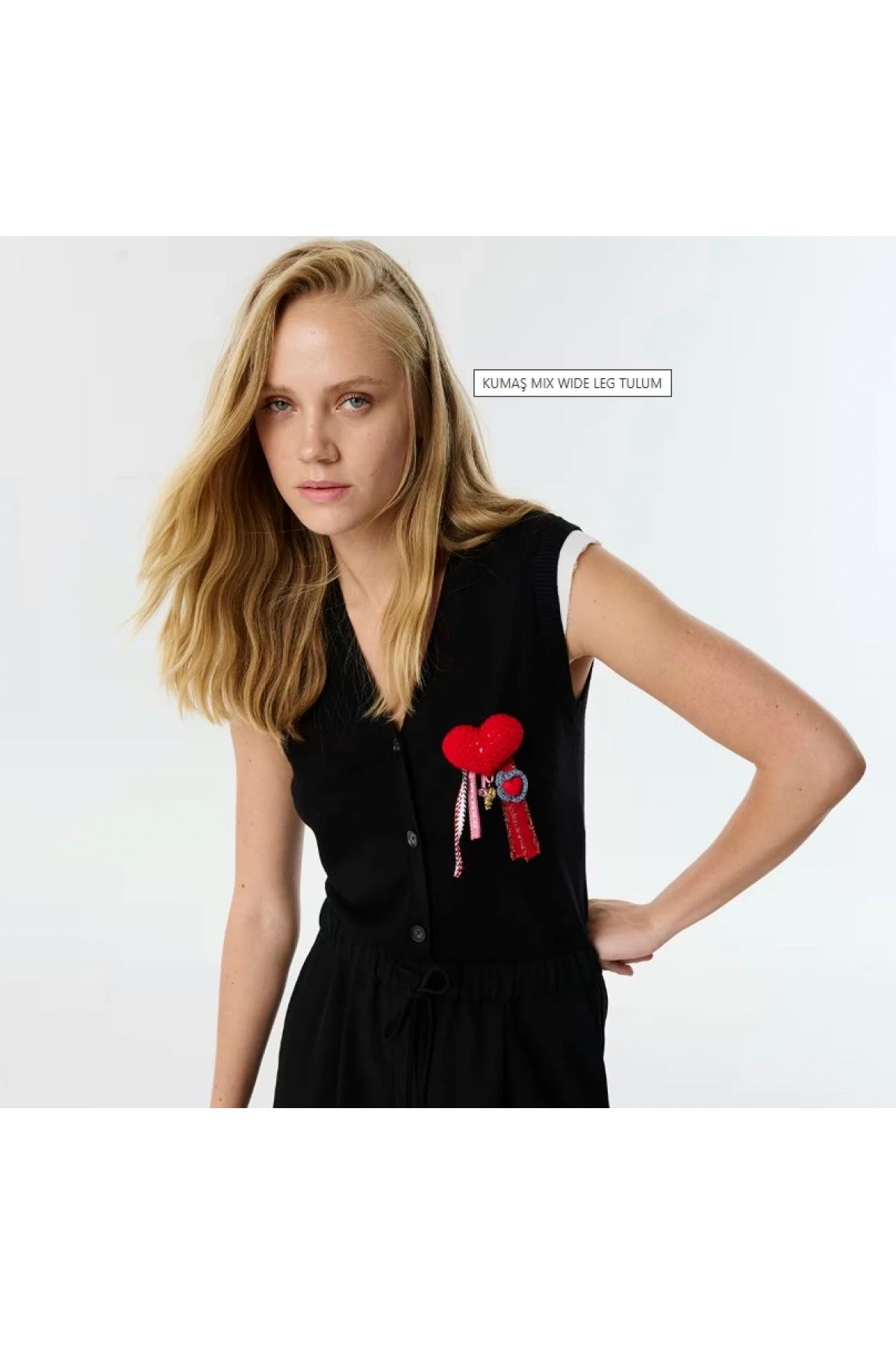 Twist Kumaş Mix Tulum TW6250014006