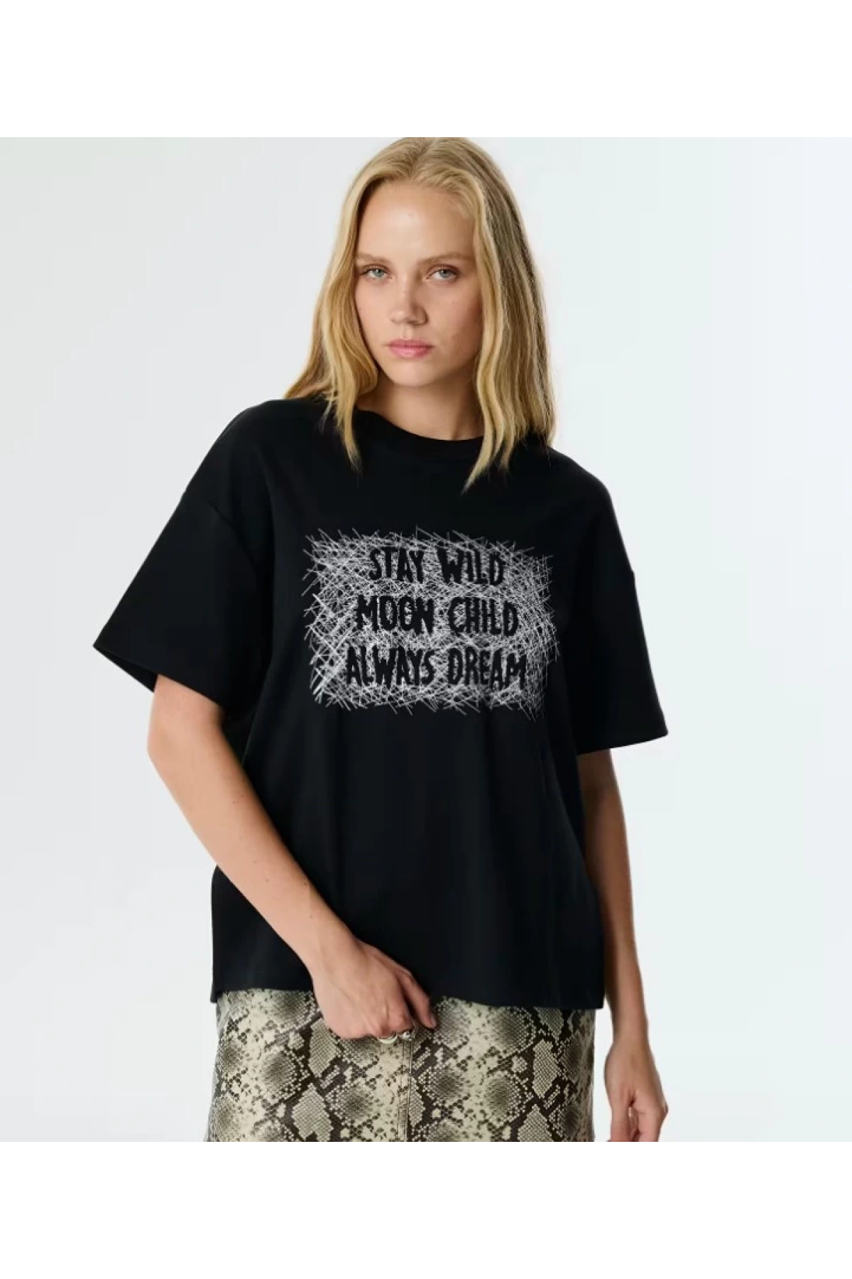 Twist Nakışlı T-shirt TW6250070042