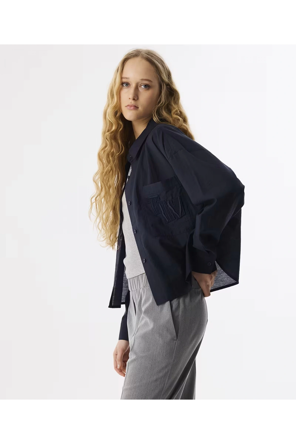 Twist Patch Li Gömlek TS1250025116