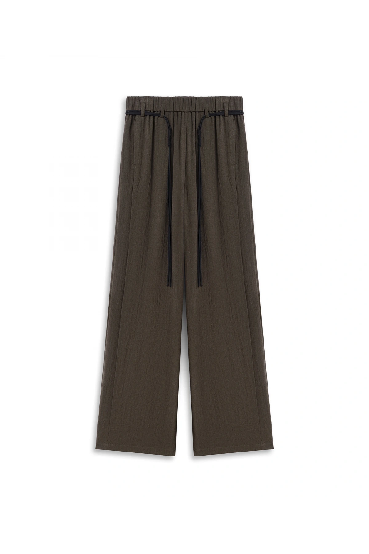 Twist Püsküllü Kemerli Wide Leg Pantolon TS1260003261