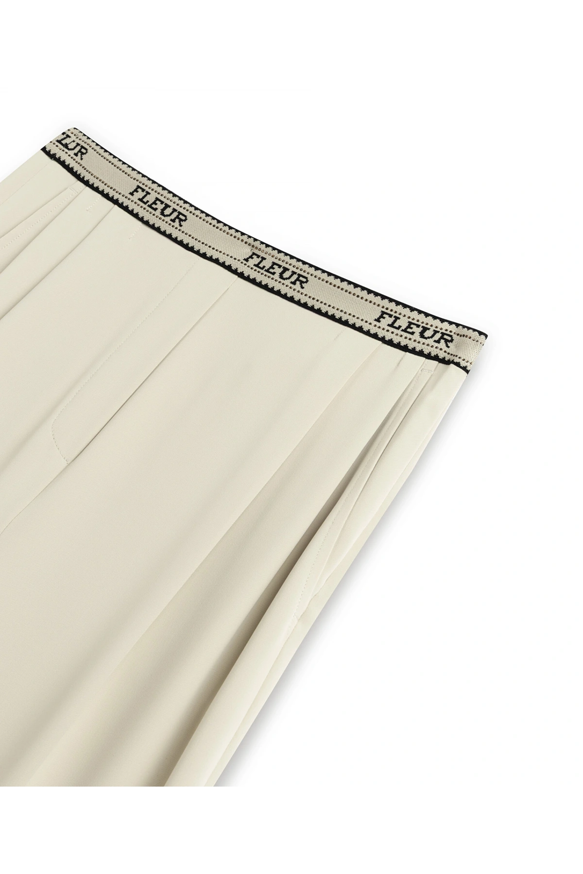 Twist Slogan Wide Leg Pantolon TS1260003139