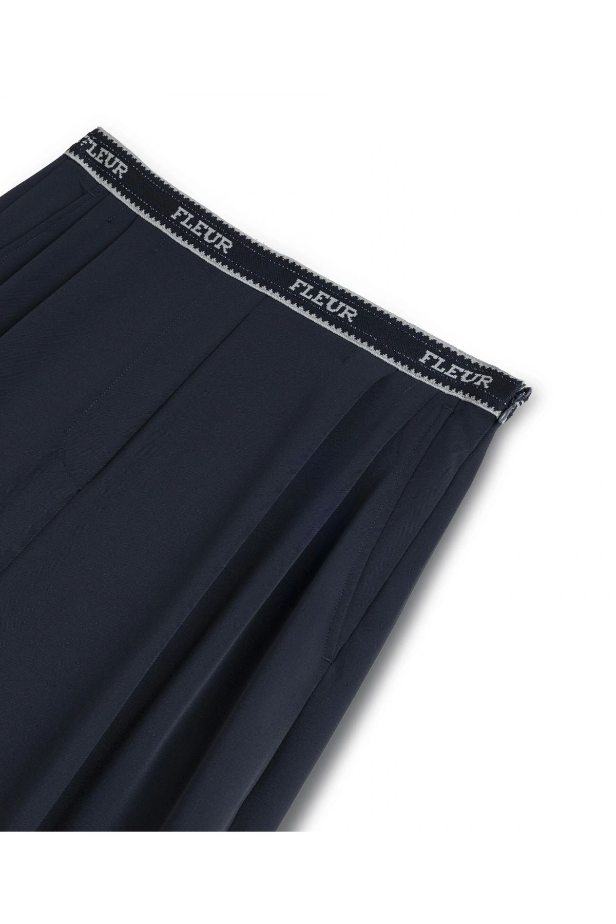 Twist Slogan Wide Leg Pantolon TS1260003139