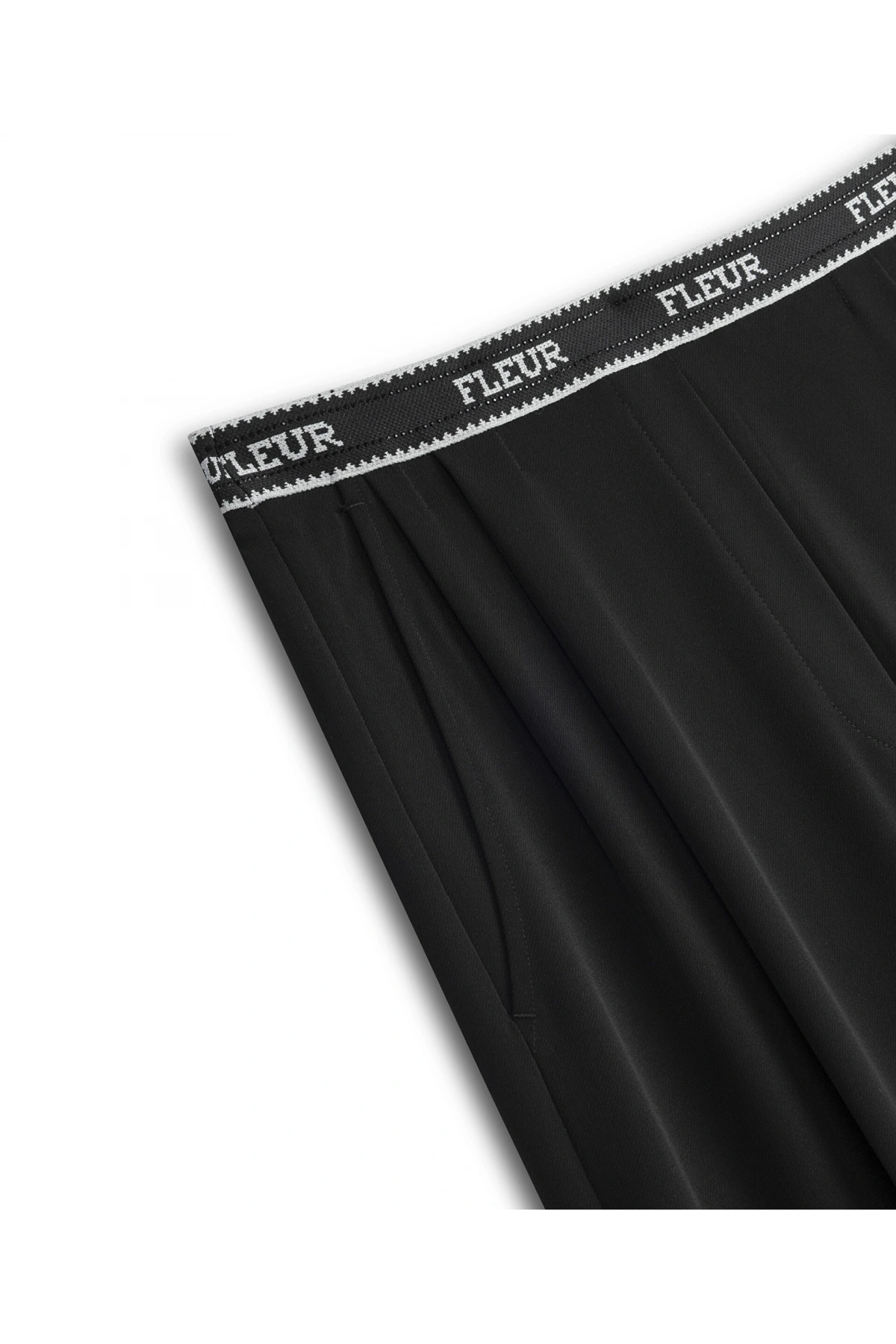 Twist Slogan Wide Leg Pantolon TS1260003139