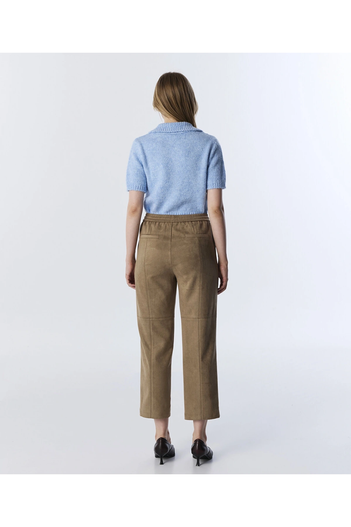 Twist Süet Görünümlü Pantolon TW6250003210