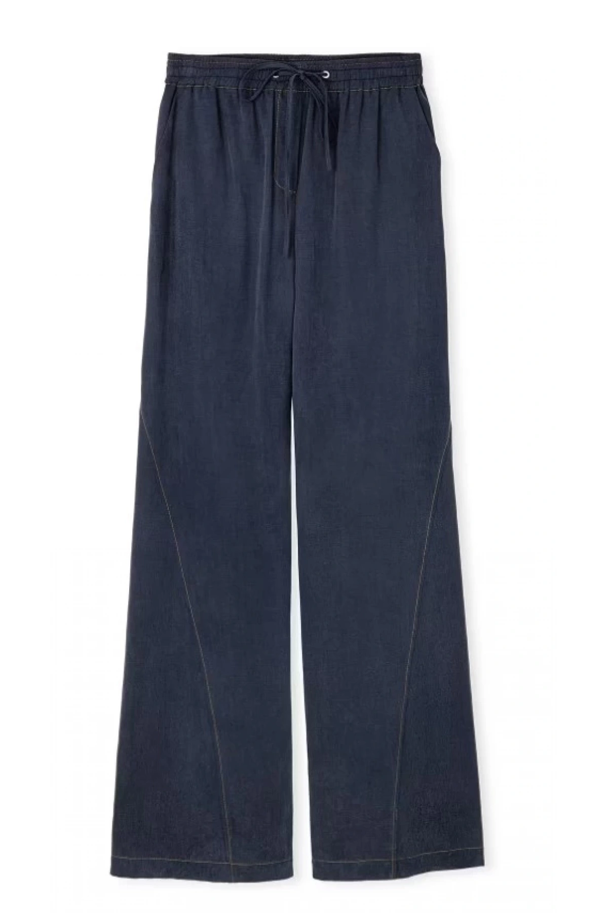 Twist Wide Leg Fit Elastik Bel Pantolon TS1250003209