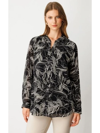 Ekol Desenli Bluz 03534