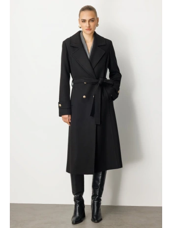 Ekol Gold Düğmeli Manto 06061