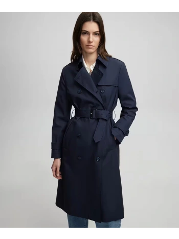 İpekyol Kuşaklı Trençkot IS1250011029 Lacivert