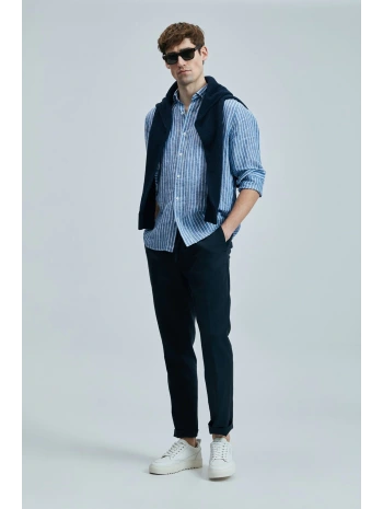 Lufian Keten Pamuklu Regular Gömlek 111010632