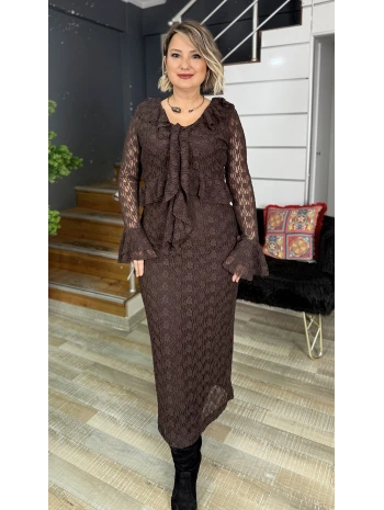 Milestone Uzun Elbise 40451