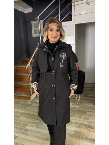 Nure Rürgarlıklı Uzun Trenç 1007