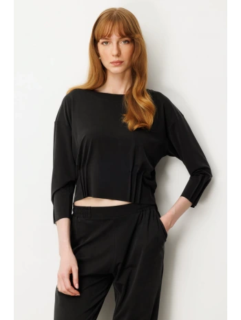 On Fashion Pileli Dikişli Bluz 64408