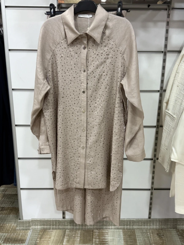 Ahsen Pullu Düğmeli Takım 25YTKM6932