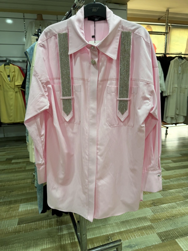 my312 Cep Detaylı Gömlek 25S8604