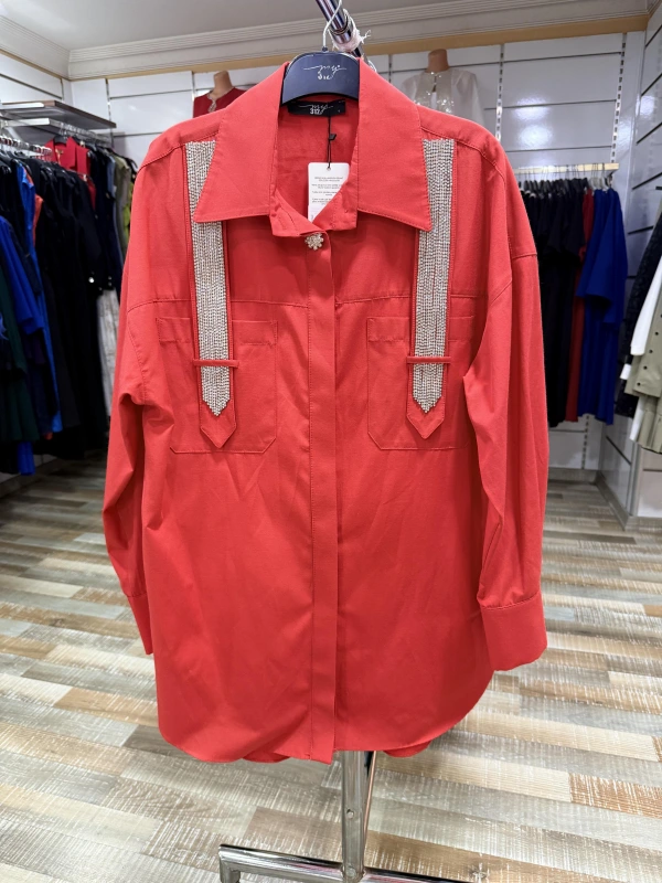 my312 Cep Detaylı Gömlek 25S8604