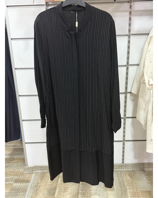 Ahsen Düğmeli Uzun Tunik 25YTNK6913