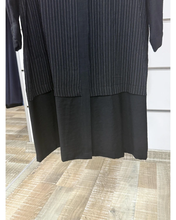 Ahsen Düğmeli Uzun Tunik 25YTNK6913