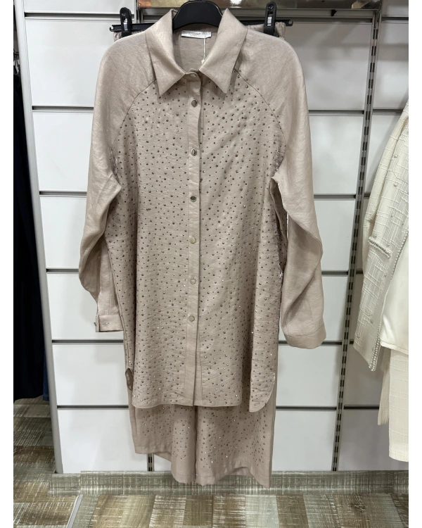 Ahsen Pullu Düğmeli Takım 25YTKM6932