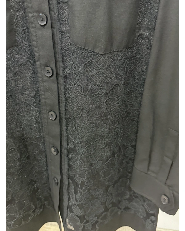 Fuat Gürşen Güpür İşlme Düğmeli Kap 3612