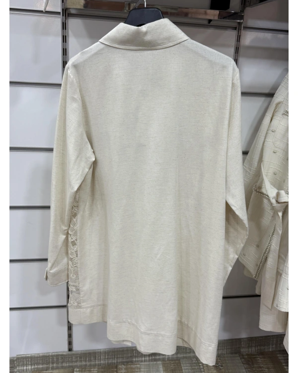 Fuat Gürşen Güpür İşlme Düğmeli Kap 3612