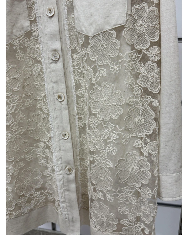 Fuat Gürşen Güpür İşlme Düğmeli Kap 3612