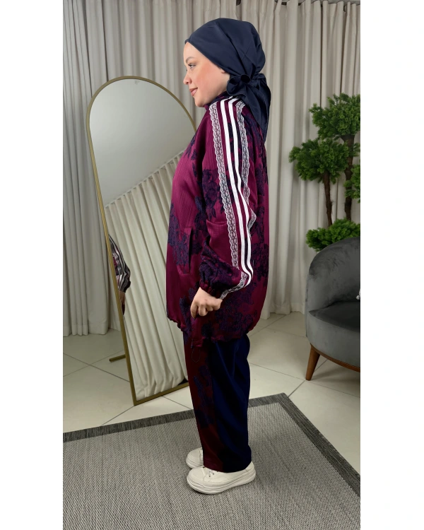 Ghisa Kol Çizgi Detaylı Takım 26KGSTKM3271