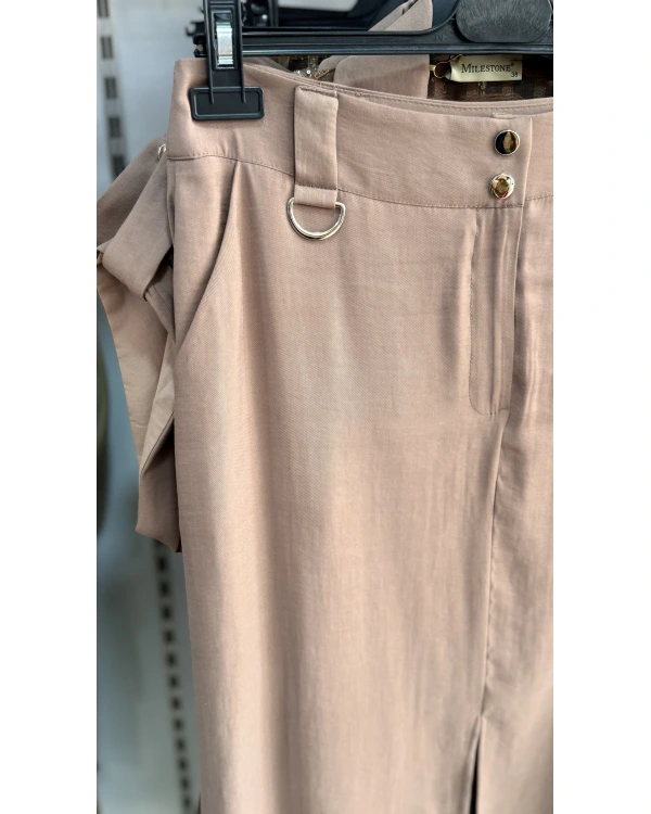 Milestone Ön Yırtmaçlı Etek 30071